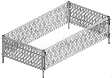 Gitteraufsatz 66 cm für Rückwärtskipper Rocko Smart (RKE..-27-15..B)